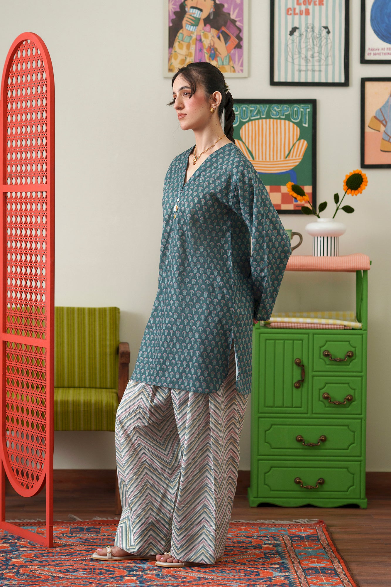 PRINTED SUIT (E8180/102/714)