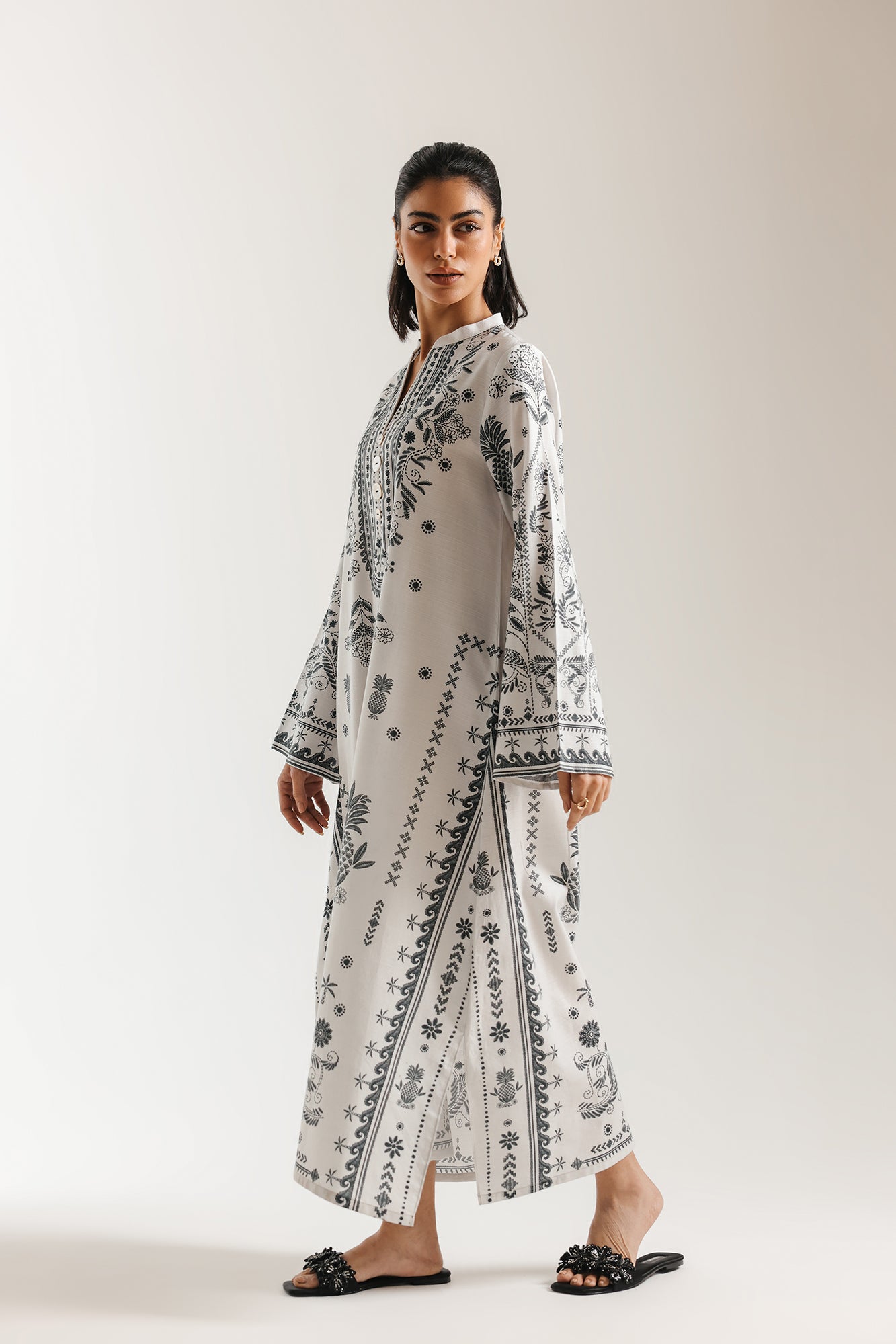 PRINTED DRESS (E8193/102/004)