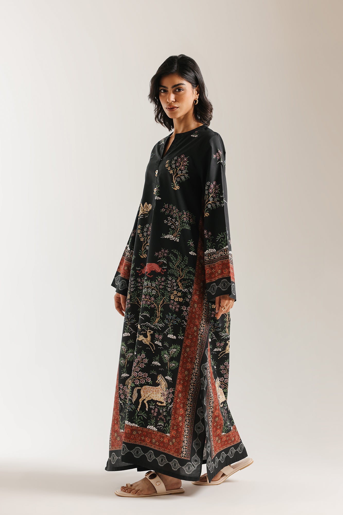 PRINTED KAFTAN (E8195/102/902)