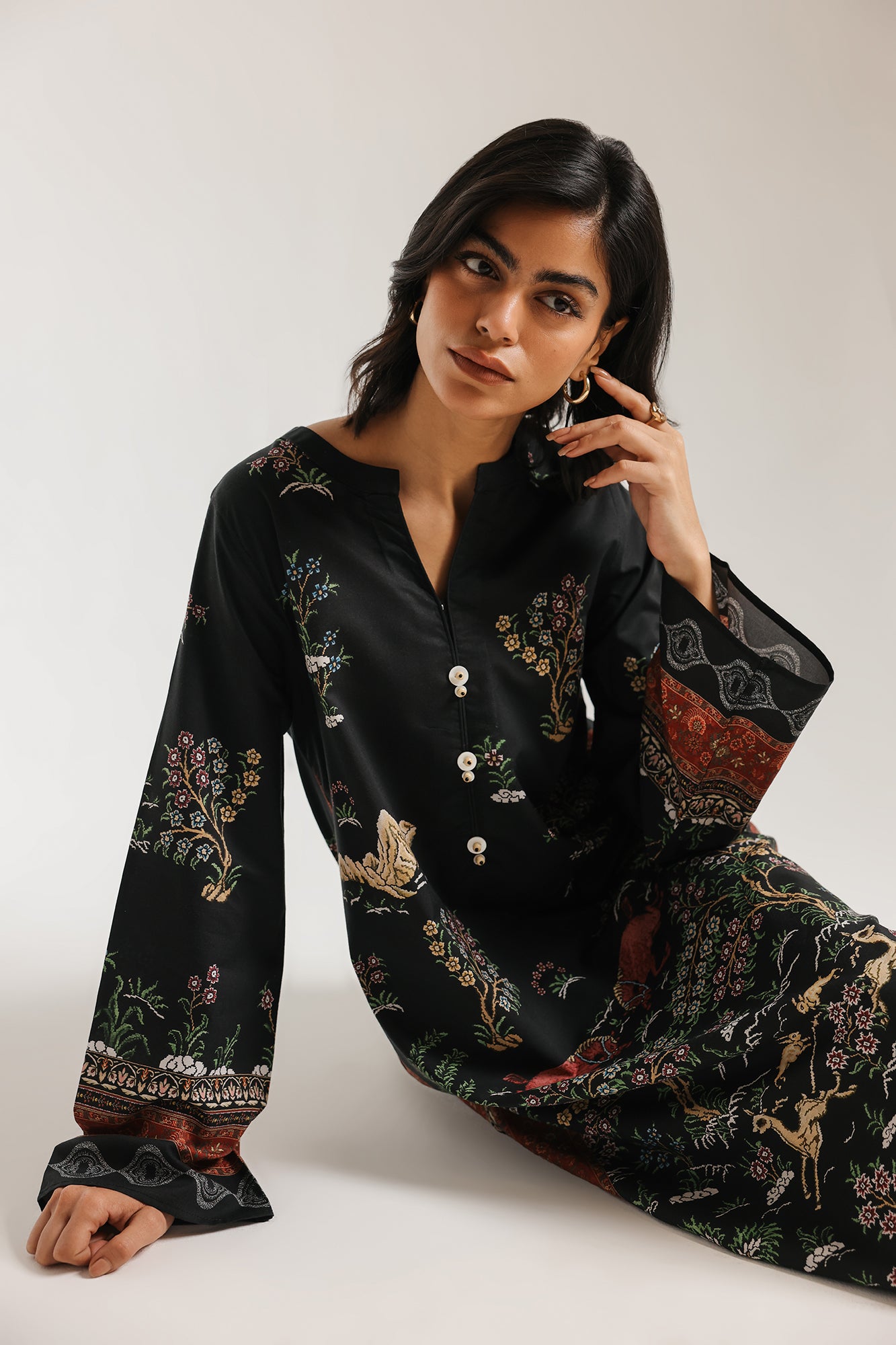 PRINTED KAFTAN (E8195/102/902)