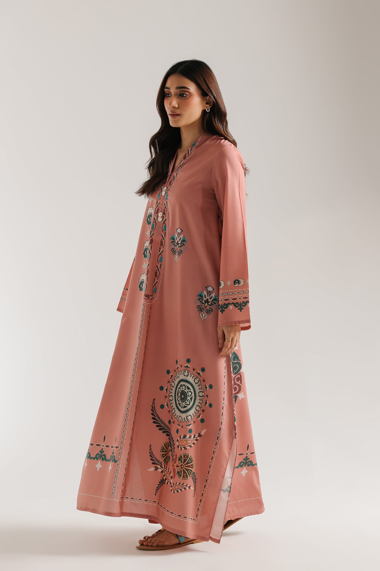 PRINTED KAFTAN (E8241/102/326)