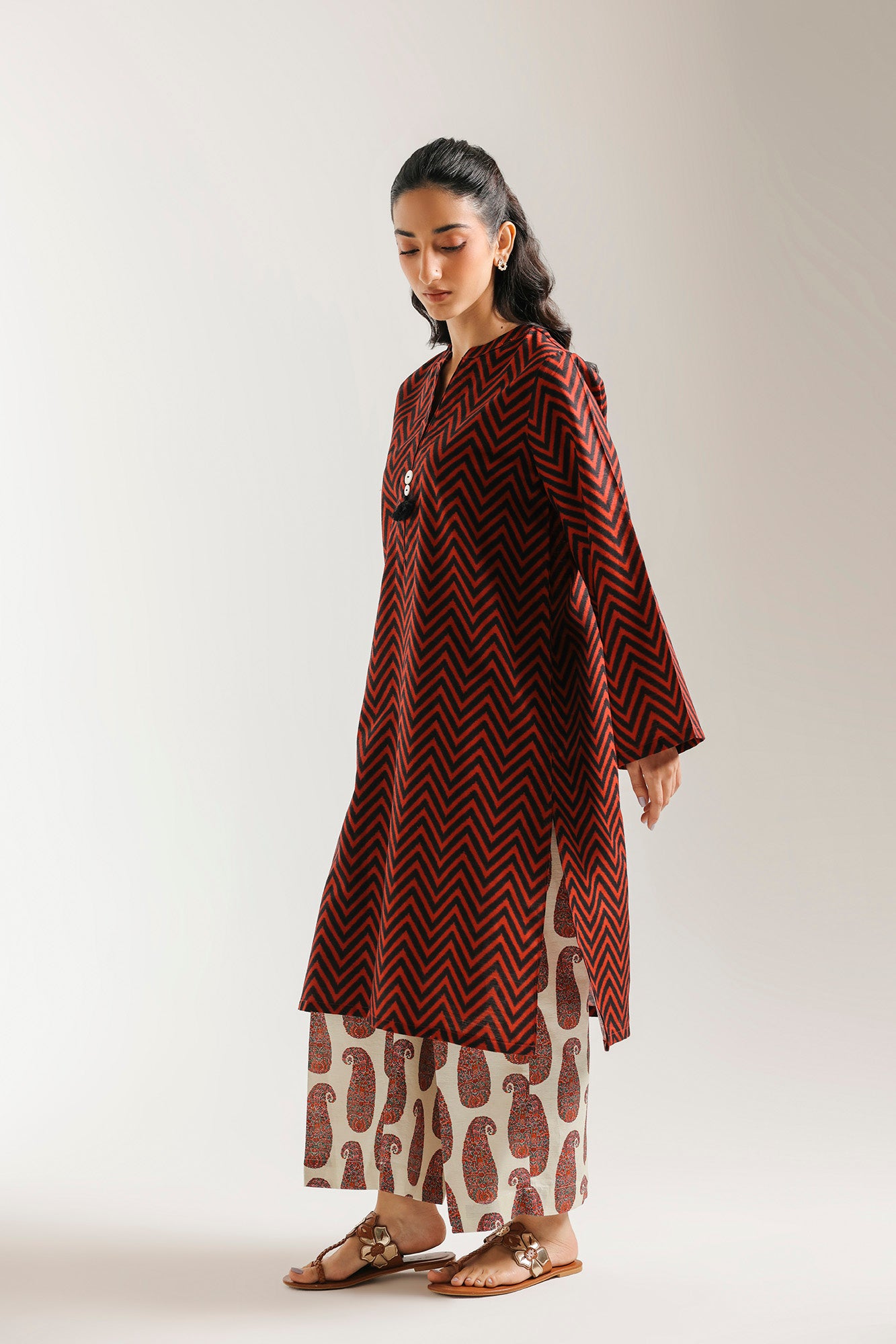 PRINTED SUIT (E8261/102/305)