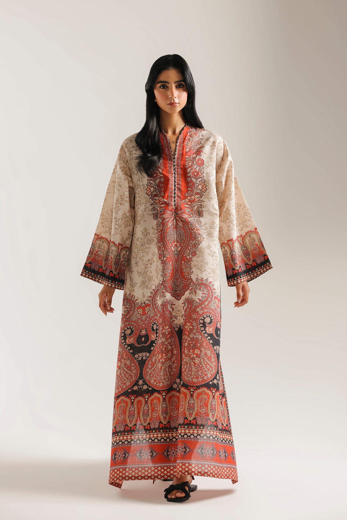 PRINTED KAFTAN (E8310/102/007)