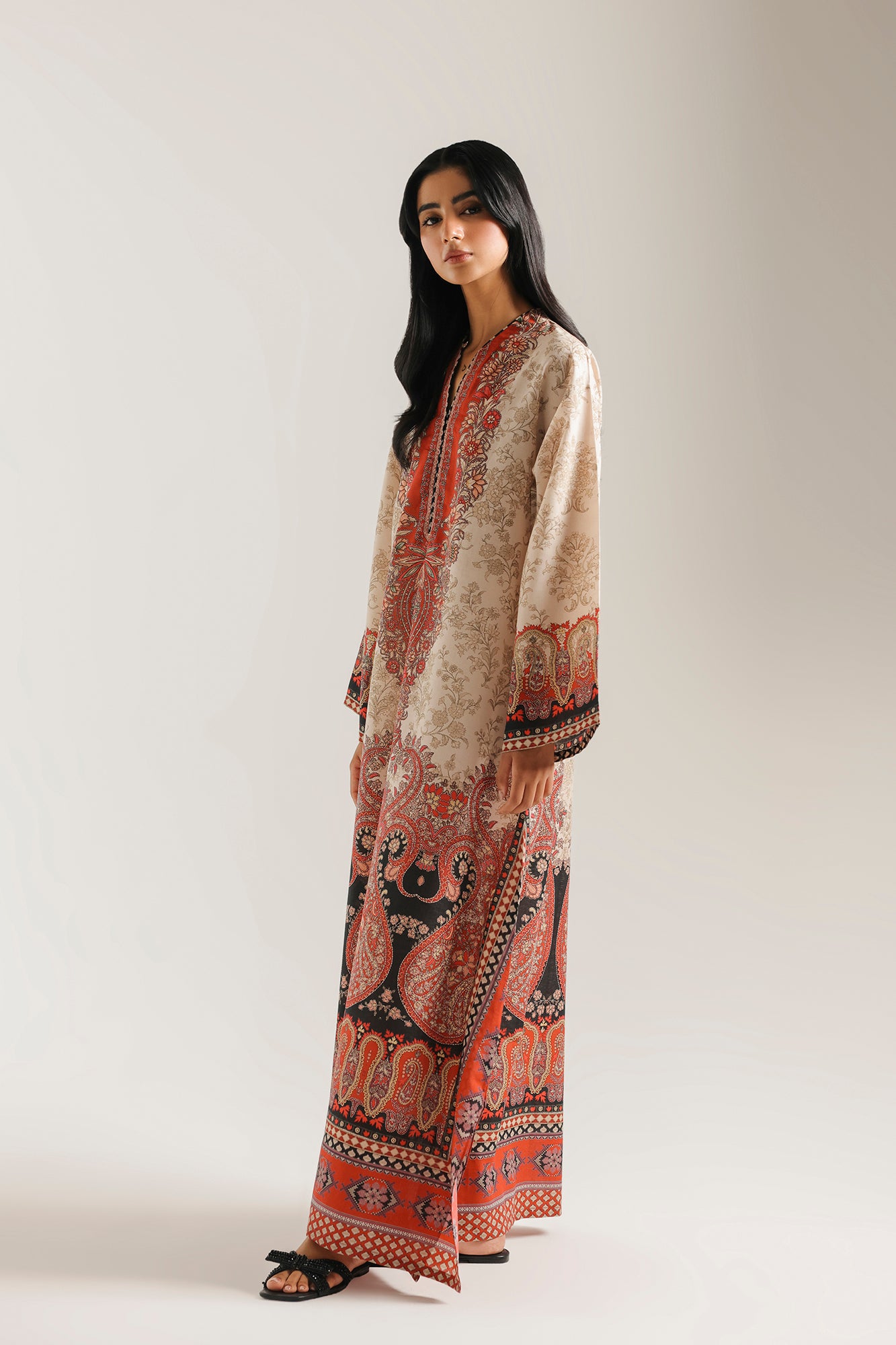PRINTED KAFTAN (E8310/102/007)