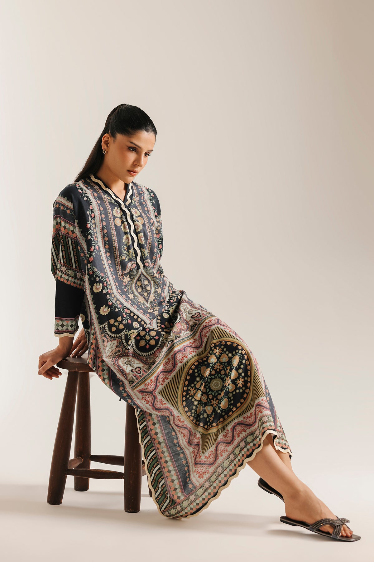 PRINTED KAFTAN (E9310-102-902)