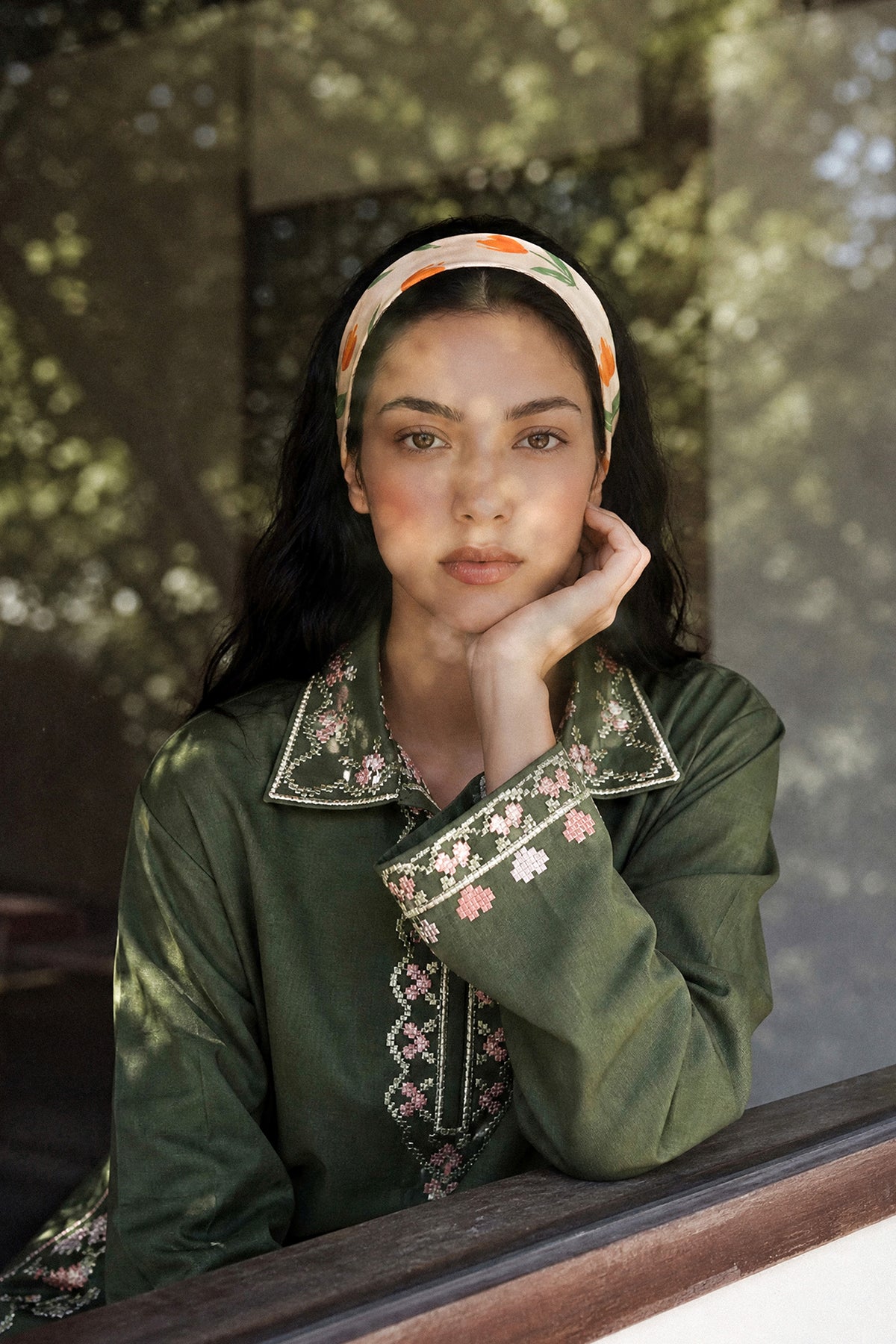 EMBROIDERED SHIRT(E9605-102-120)