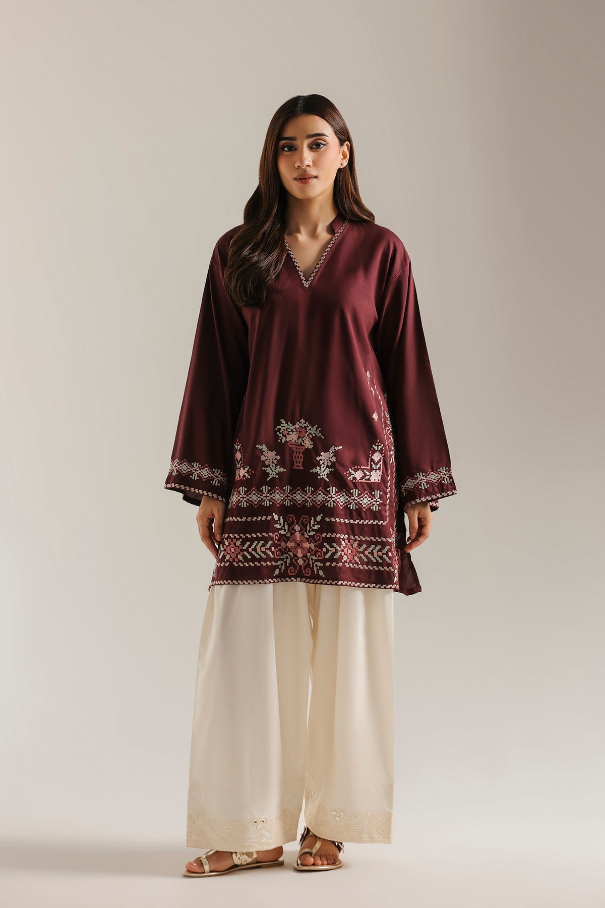 EMBROIDERED KURTI (E9607-102-403)