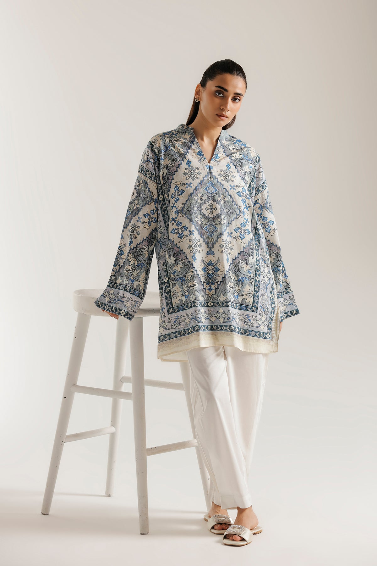 PRINTED KURTI (E9615-102-115)