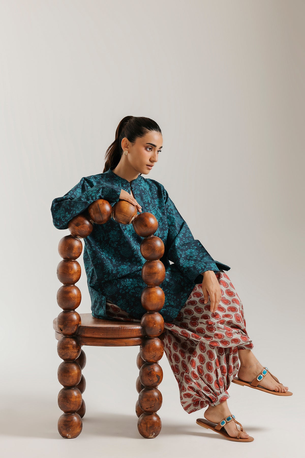 PRINTED SUIT (E9677-102-618)