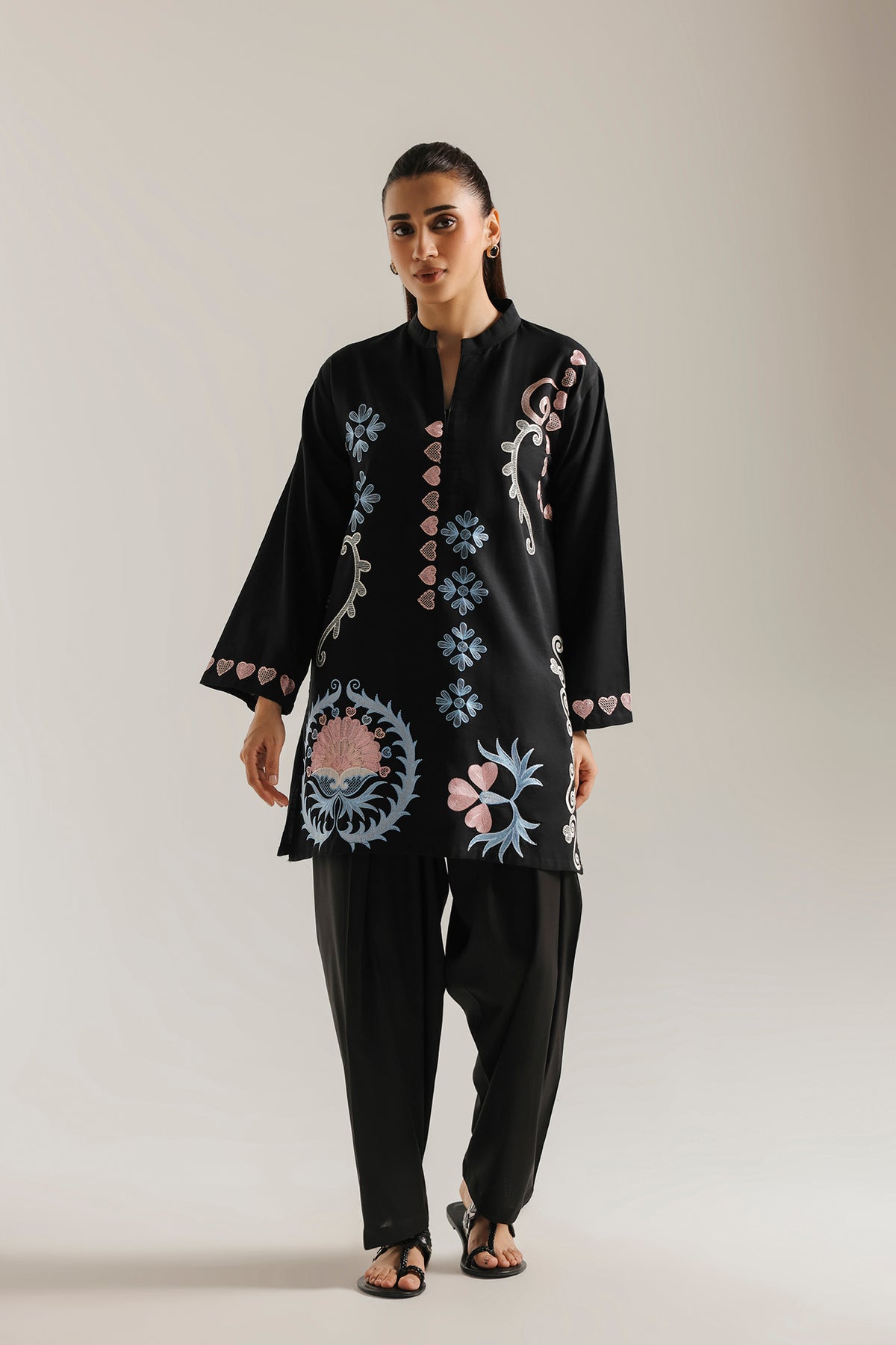 EMBROIDERED KURTI (E9698-102-902)