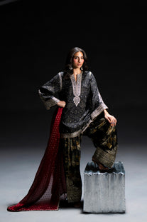 EMBROIDERED SUIT (E1101/104/902)