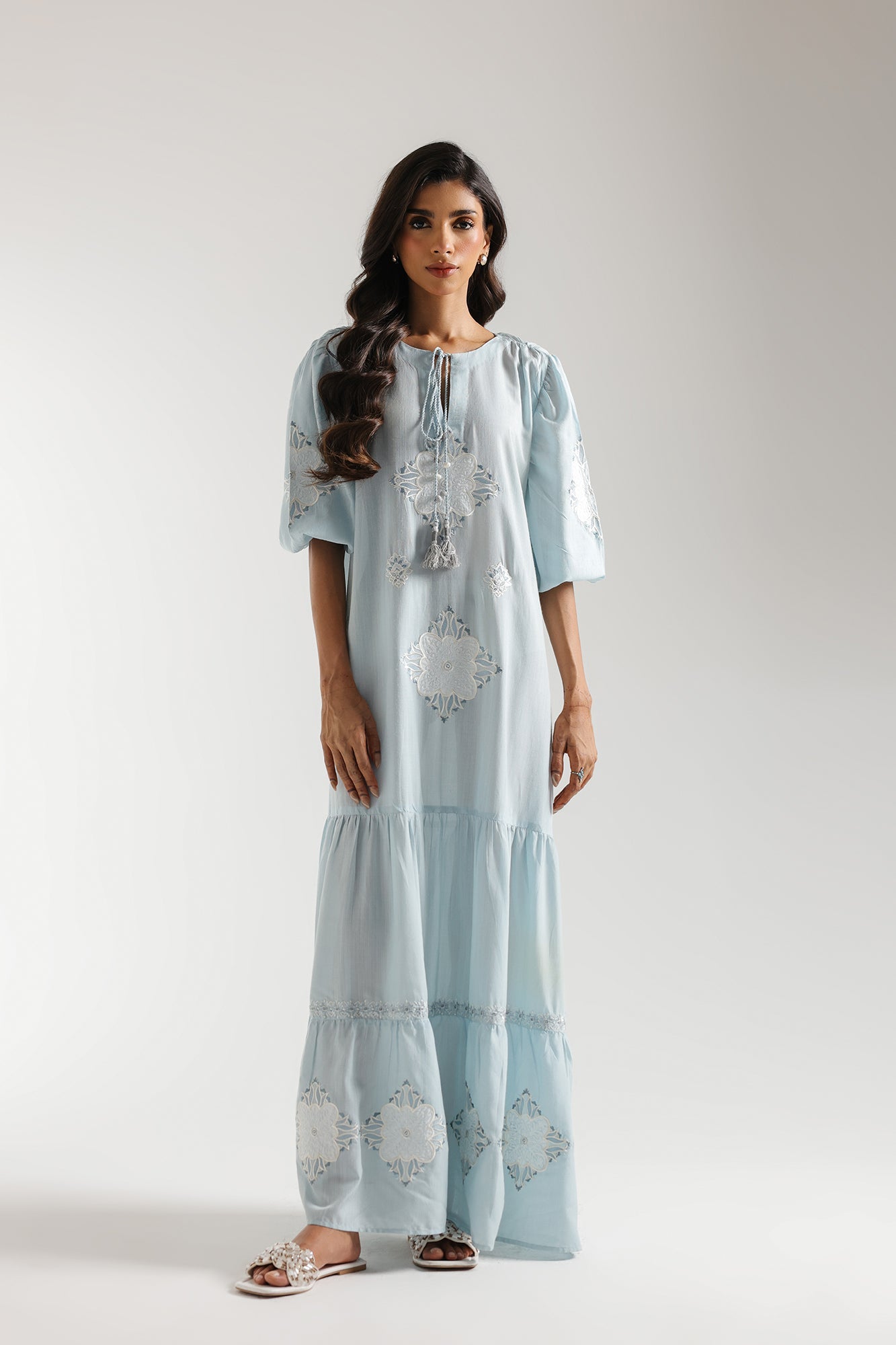 EMBROIDERED DRESS (S3E6308/102/617)
