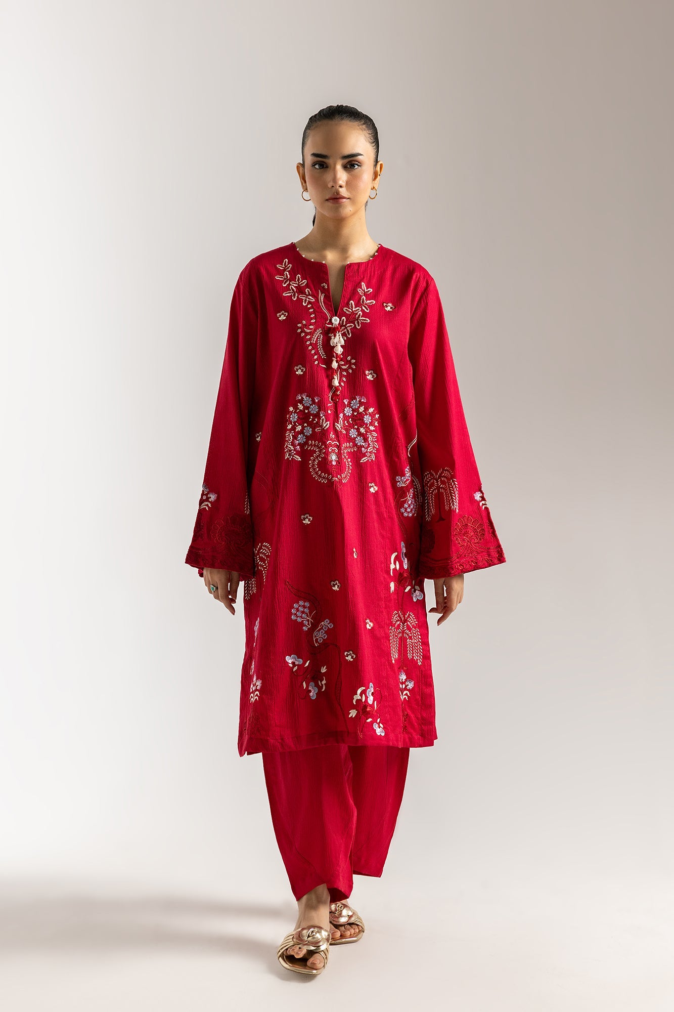 EMBROIDERED SUIT (S7E6321/102/305)